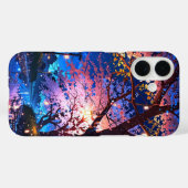 Starry Spring Night - Magischer Anime Spring Case-Mate iPhone Hülle (Rückseite (Horizontal))