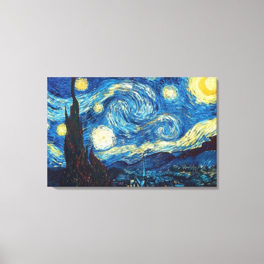 Starry Starry Night by Vincent Van Gogh Leinwand A (Vorderseite)