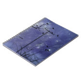 Starry Starry Night Crows Notizblock (Linke Seite)