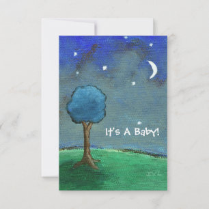 Starry Starry Night Es ist ein Baby! Von der origi Einladung