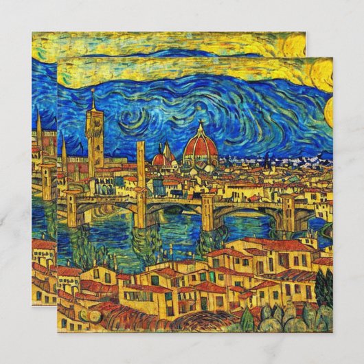 Starry Starry Night Florence Italien (Vorne/Hinten)