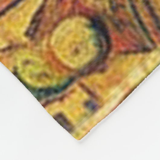 Starry Starry Night Florence Italien Fleecedecke (Ecke)