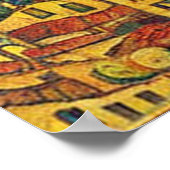 Starry Starry Night Florence Italien Poster (Ecke)