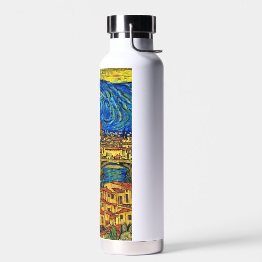 Starry Starry Night Florence Italien Trinkflasche (Links)