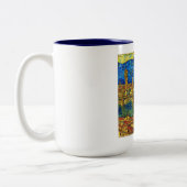 Starry Starry Night Florence Italien Zweifarbige Tasse (Links)