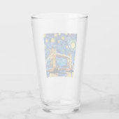 Starry Starry Night London England Glas (Rückseite)