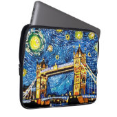Starry Starry Night London England Laptopschutzhülle (Vorne Rechts)