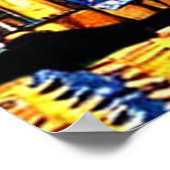 Starry Starry Night London England Poster (Ecke)