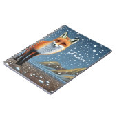 Starry Starry Night Storybook Fox Notizblock (Linke Seite)