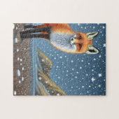 Starry Starry Night Storybook Fox Puzzle (Horizontal)