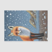 Starry Starry Night Storybook Fox Seidenpapier (Vorderseite)