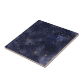 Starry Starry Night Watercolor Fliese (Seite)