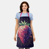 Starry Starry Strawberry Schürze (Getragen)