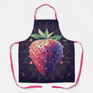 Starry Starry Strawberry Schürze