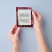 Starry Stars Space Galaxy Muster Außenraum Flyer (Gruppe)