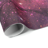 Starry Stars Weltraumgalaxie Planetenmuster Geschenkpapier (Rolleneckpunkt)