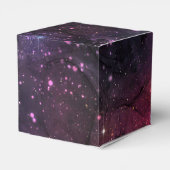 Starry Stars Weltraumgalaxie Planetenmuster Geschenkschachtel (Rückseite)