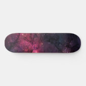 Starry Stars Weltraumgalaxie Planetenmuster Skateboard (Horizontal)