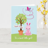 Starry Tree Friend Card Karte (Gelbe Blume)