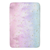 Starry Unicorn Pastel Forest Dream #1 #decor #art Badematte (Vorderseite Vertikal)
