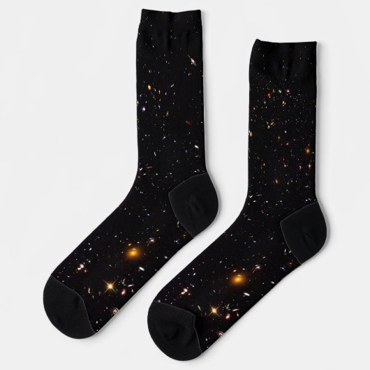 Starry universe deep space socken (Linkes Detail)