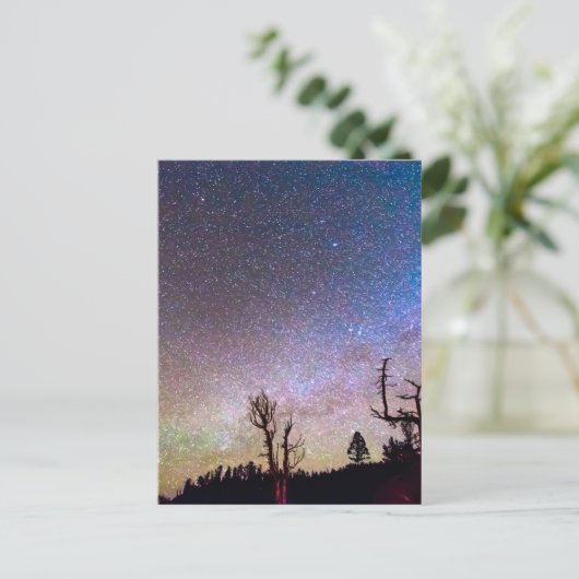Starry Universe Postkarte (Stehend Vorderseite)