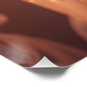Starry Veil Portrait Poster (Ecke)