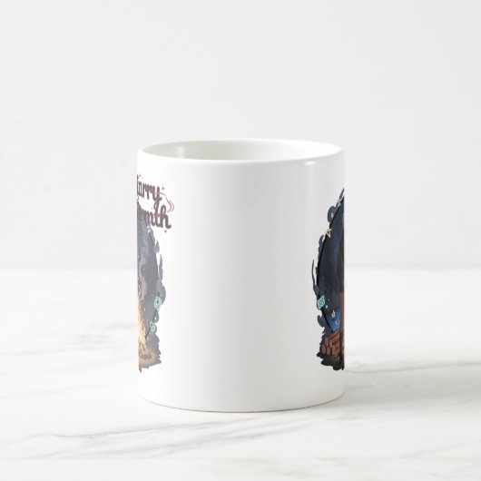 Starry Warmth - Lumberjack Anime Boy by Campfire Kaffeetasse (Mittel)