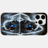 Starry Waters: Buffalo in Peace Case-Mate iPhone Hülle (Rückseite (Horizontal))