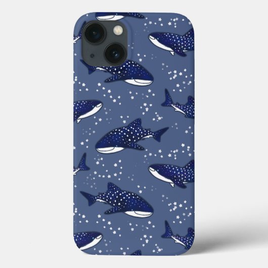 Starry Whale Shark (Dark) Case-Mate iPhone Hülle (Rückseite)