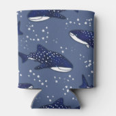 Starry Whale Shark (Dark) Dosenkühler (Rückseite)