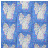 Starry White Guardian Angel Kunststoffe Stoff (Muster)