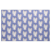 Starry White Guardian Angel Kunststoffe Stoff (Fat Quarter (45,7 x 55,9 cm))