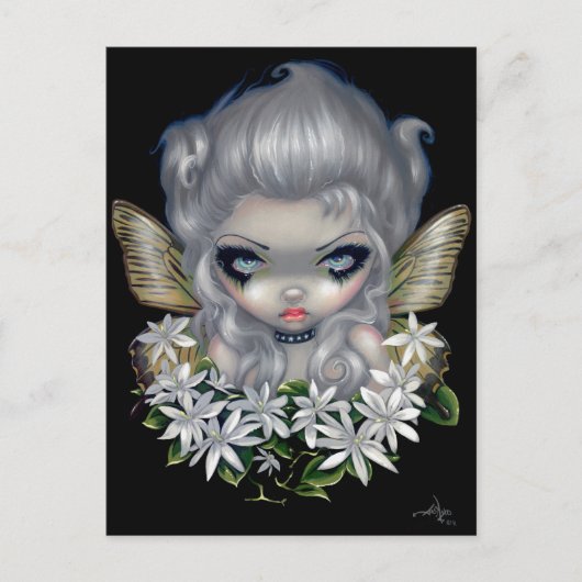 "Starry Wild Jasmine Fairy" Postkarte (Vorderseite)