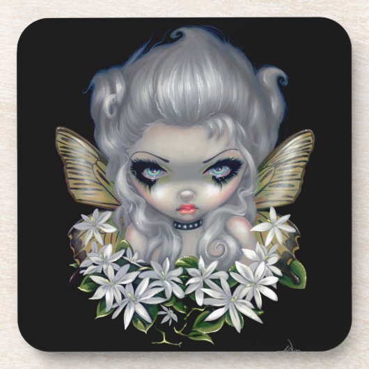 "Starry wilde Jasmin-Fee-" Untersetzer (Vorderseite)