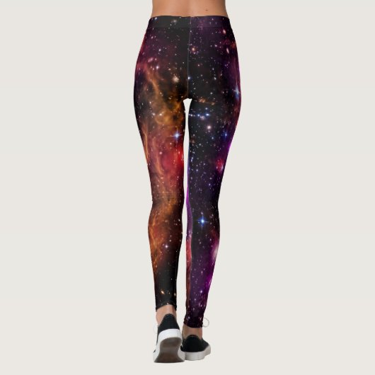 Starry Wingtip von Small Magellanic Cloud Leggings (Rückseite)