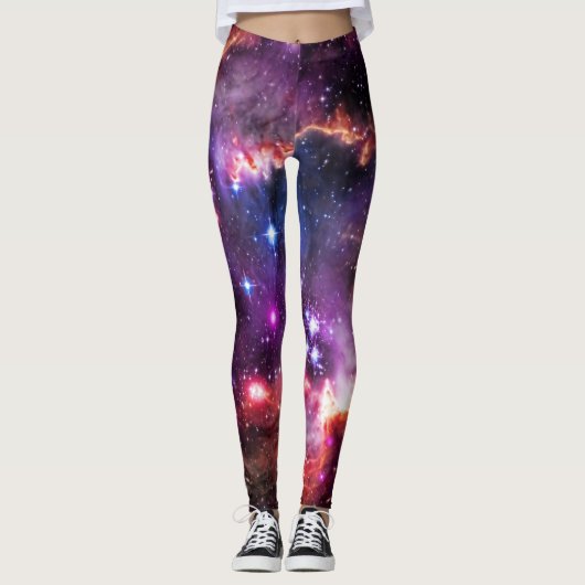 Starry Wingtip von Small Magellanic Cloud Leggings (Vorderseite)