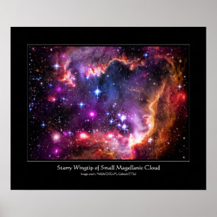 Starry Wingtip von Small Magellanic Cloud Poster