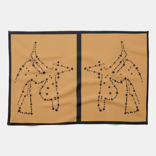 Starry Witch Geschirrtuch (Horizontal)