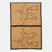 Starry Witch Geschirrtuch (Vertikal)