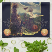 Starry Witch Geschirrtuch (Gefaltet)