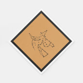 Starry Witch Serviette (Ecke)