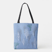 Starry Woods Tasche Aqua Blue (Rückseite)