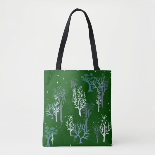 Starry Woods Tasche Forest Green (Vorderseite)