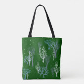 Starry Woods Tasche Forest Green (Rückseite)