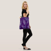 Starry Woods Tasche Tief Lila (Am Model)