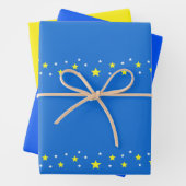 Starry Wrapping Paper Geschenkpapier Set (Beispiel)