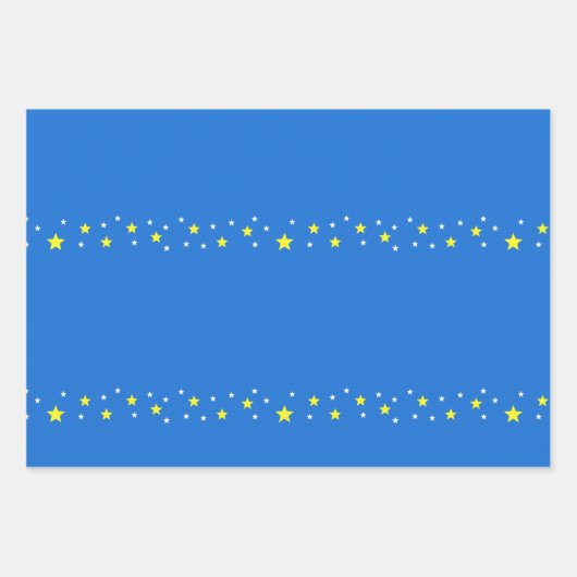 Starry Wrapping Paper Geschenkpapier Set (Vorderseite)