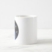 " Starry Ying Yang Symbol " Kaffeetasse (Mittel)