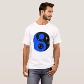 " Starry Ying Yang Symbol " T-Shirt (Vorne ganz)